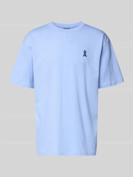 T-shirt o kroju relaxed fit z czystej bawełny model MAARKOS' Armedangels