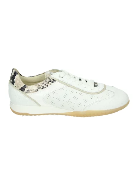 Sneakersy Dl Sport skórzane białe