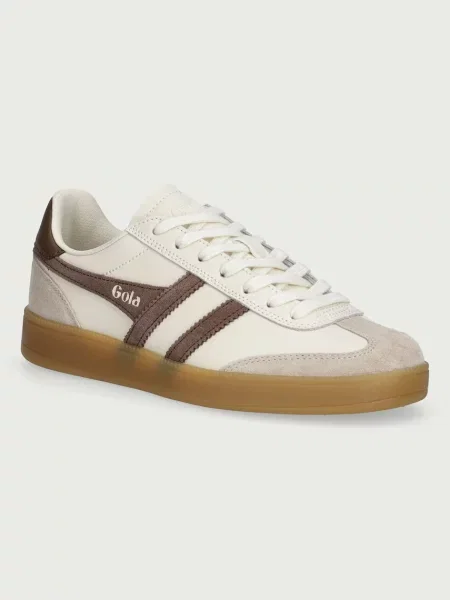 Gola Viper Leather Trainer sneakers pentru femei din piele bej