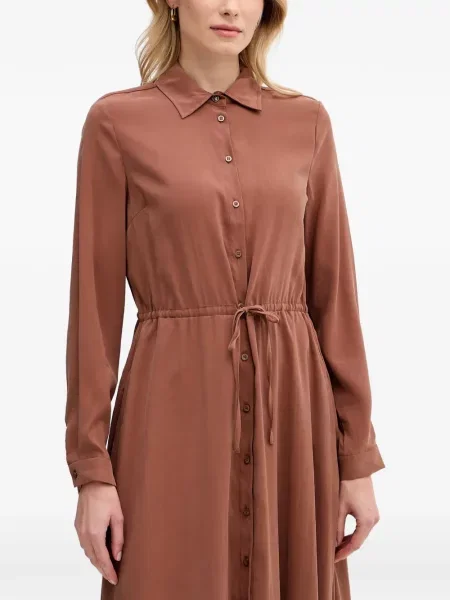 Lung rochie maxi Gaudi cu cordon maro