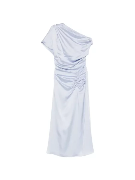 Rochie midi Simkhai cu un umăr gol albastru