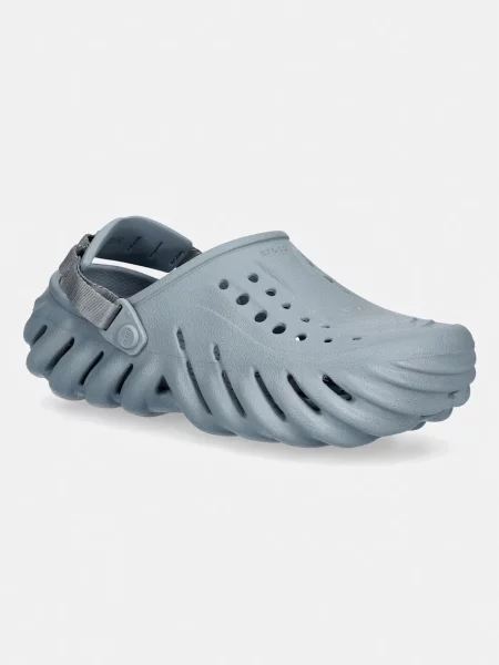 Crocs papucs Echo Clog szürke