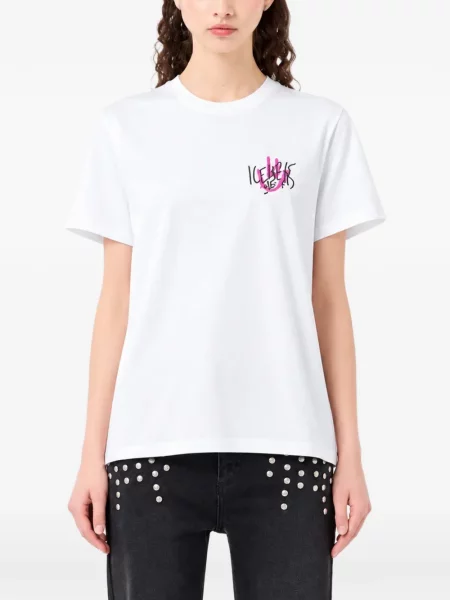 Tricou Iceberg cu imagine alb