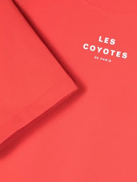 Sukienka koszulowa dziecięca Les Coyotes De Paris czerwona