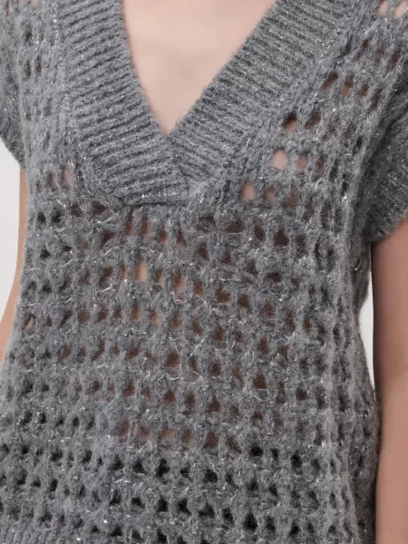 Жилет Panicale Cashmere сірий
