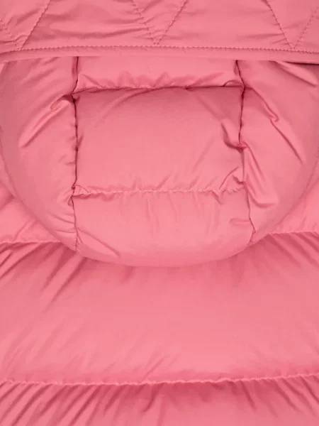 Kurtka dziecięca Moncler Enfant różowa
