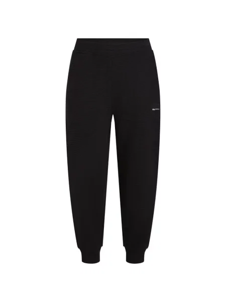 Pantaloni Karl Lagerfeld Jeans tricotate alergare negru
