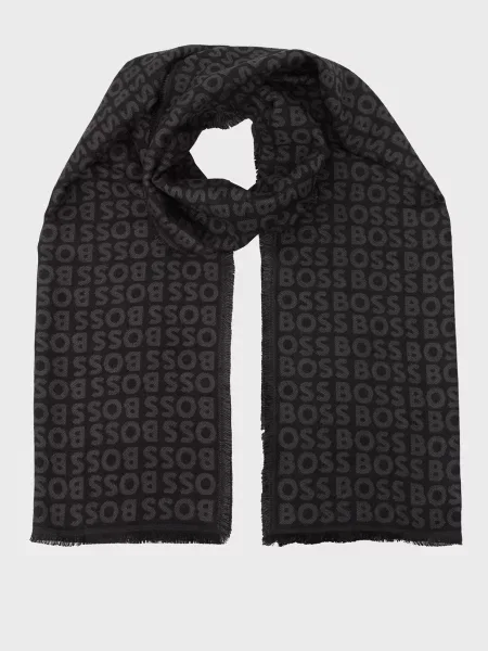 Шарф Boss серый