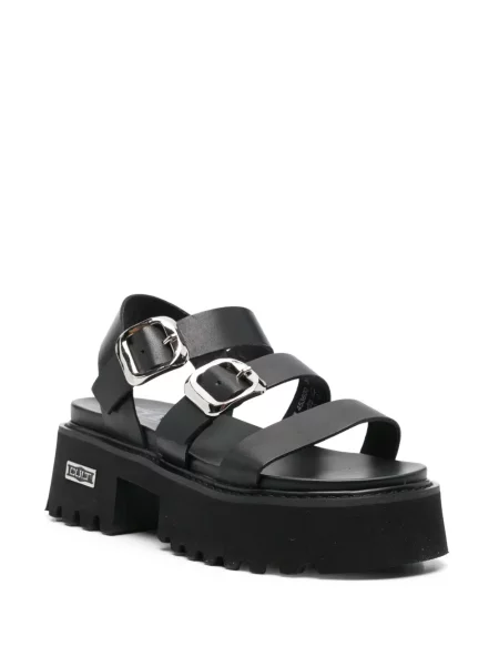 Sandale Cult din piele negru
