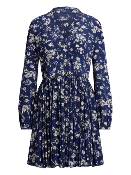 Spodnie Polo Ralph Lauren skórzane z nadrukiem z wzorem paisley czarne