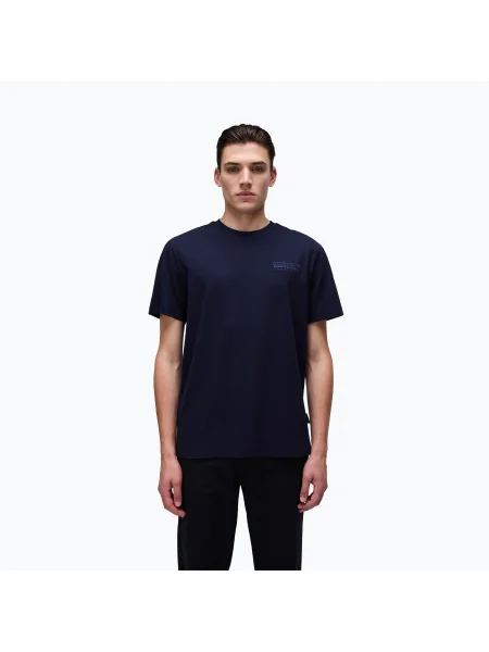 Férfi Napapijri S-Kander blu marine póló. Méret: M