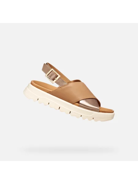 Sandály Geox béžové