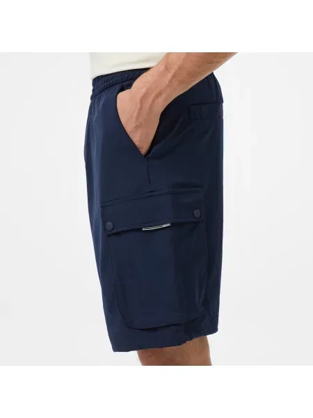 Lacoste Szorty Relaxed Fit granatowe