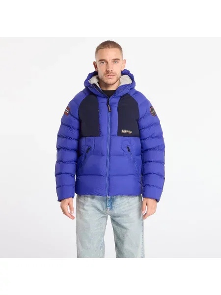 Kabát Napapijri A-Moesa Puf Royal Blue M kék