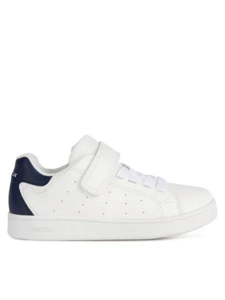 Geox Sneakersy J Eclyper D Biela modrá