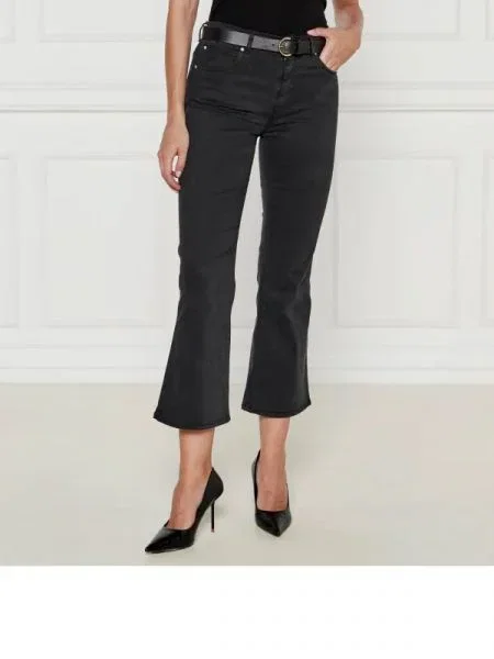 Pinko Blugi Britney | flare fit negru