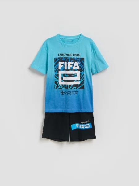 Reserved Піжама FIFA Game синій