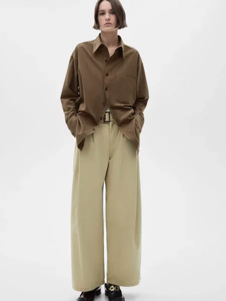 Сорочка MANGO коричневий