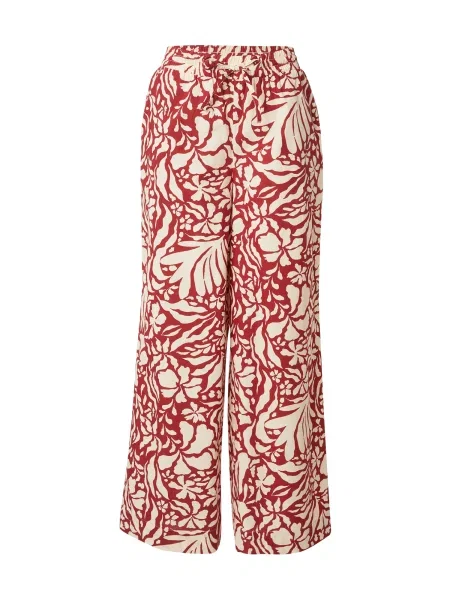 ONLY Pantaloni ONLKALEEN roșu alb