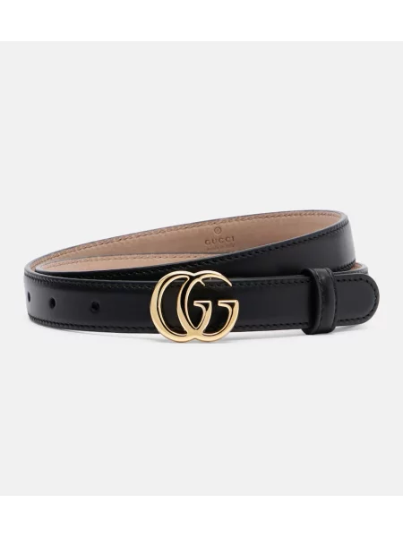 Curea Gucci din piele negru