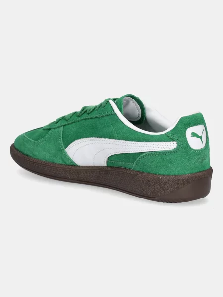 Velúr félcipo Puma zöld