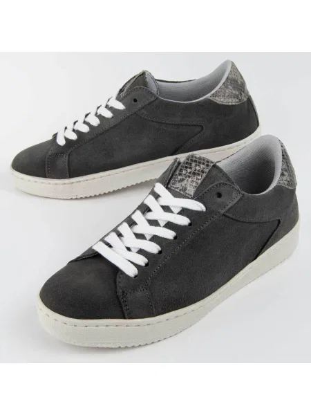 Pantofi Purapiel gri