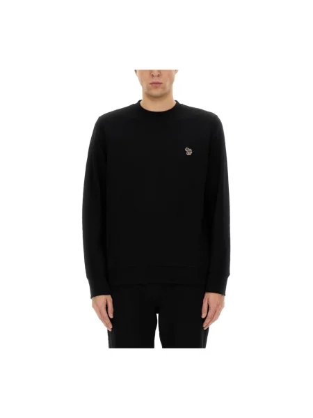 Bluza Ps By Paul Smith z nadrukiem w zebrę czarna