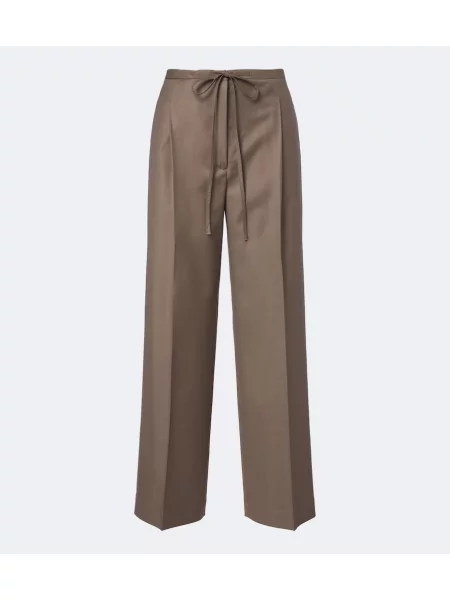 Pantaloni Róhe de lână maro