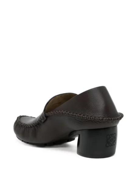 Pantofi loafer Loewe din piele maro