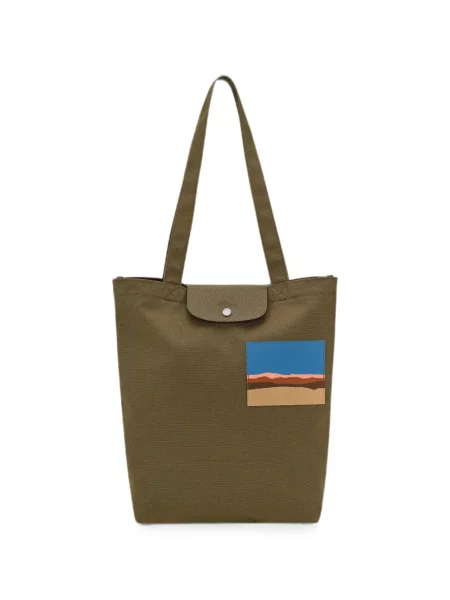 Geantă shopper Longchamp verde