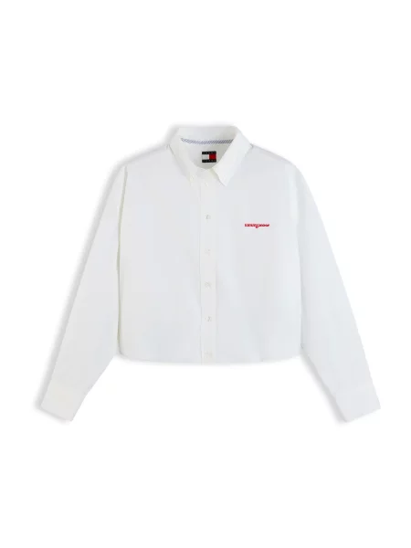 Tommy Jeans Bluză alb