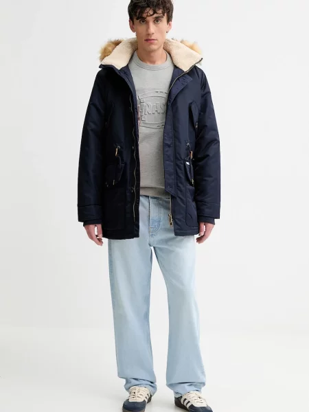 Парка Guess Jeans зимова синій