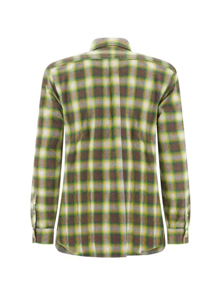 Cămașă Xacus în carouri verde