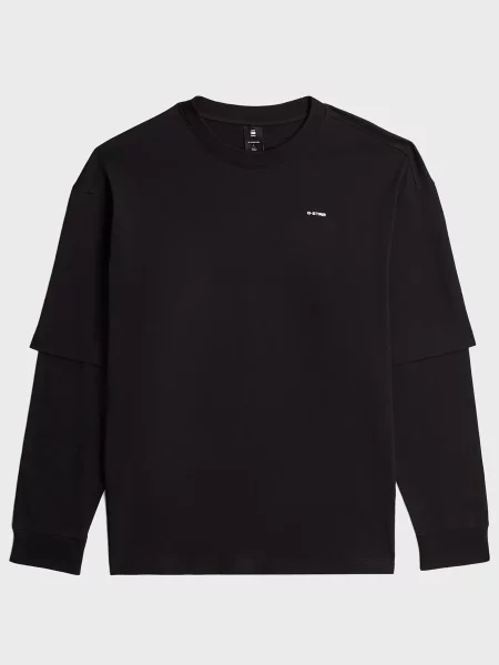 Лонгслів G-star Raw чорний