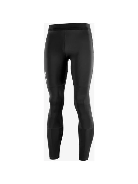 Legginsy długie Salomon Cross Run intensywna czerń XXL czarne