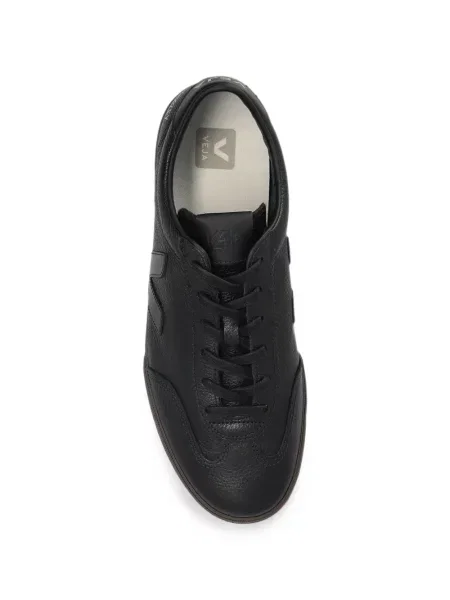 Sneakerși Veja Volley din piele negru