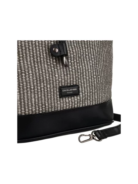 Torbica David Jones crna