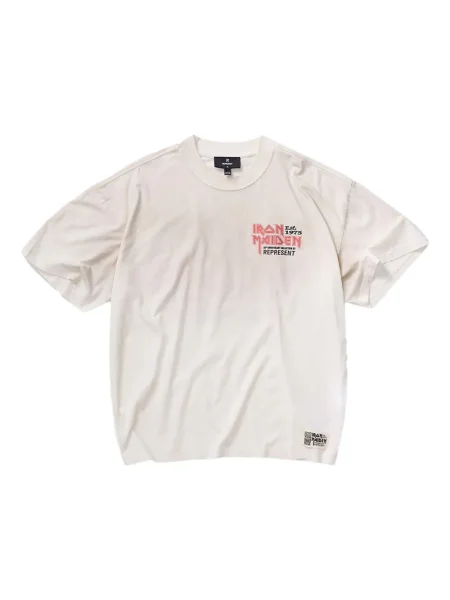 Tricou Represent scurt alb