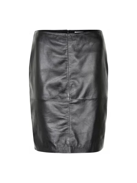 Spódnica skórzana Soaked In Luxury czarna
