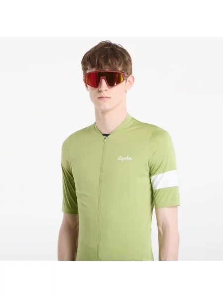 Tricou Rapha din jerseu alb