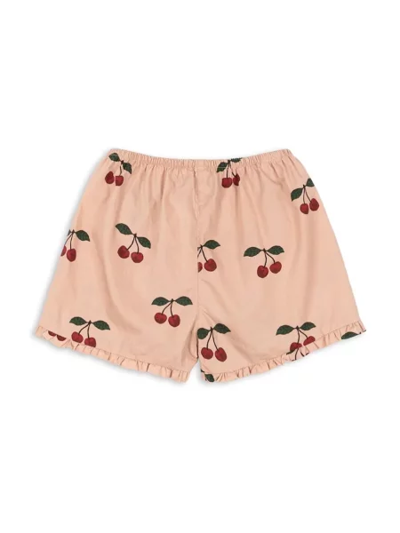 Konges Sløjd Detské šortky VERBENA SHORTS GOTS ružová