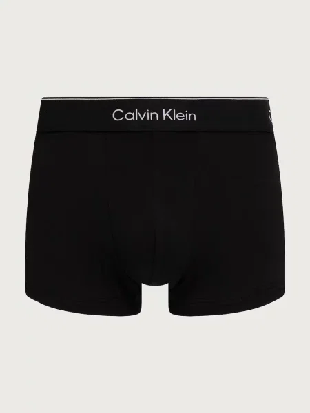 Calvin Klein Boxerky melírovaná čierna