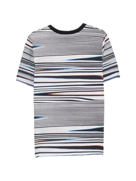 Tricou Ps Paul Smith cu dungi alb