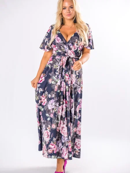 Rochie maxi Ptakmoda plic
