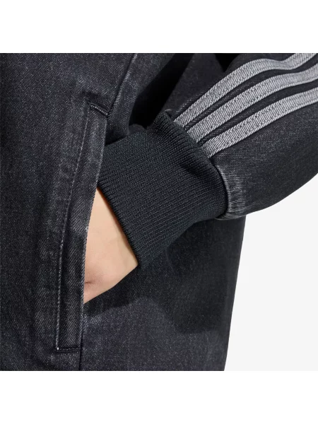 Džínsová bunda Adidas Originals čierna