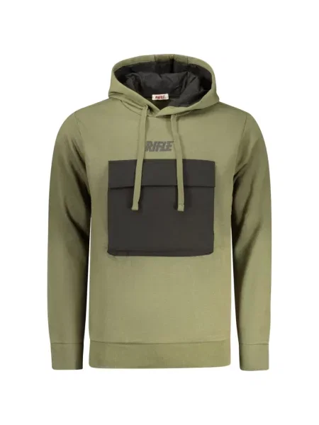 Hanorac cu glugă Rifle verde