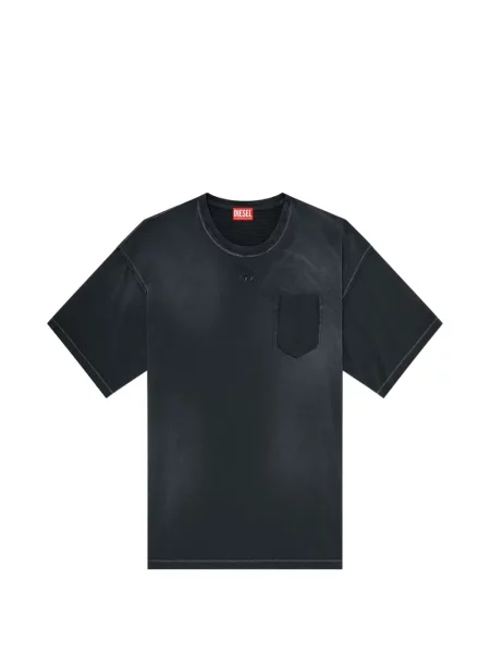 Tricou Diesel rupți negru
