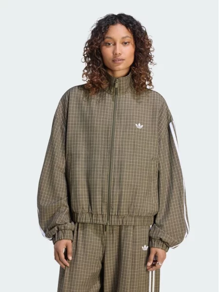 Adidas Originals bluza Checks zielona