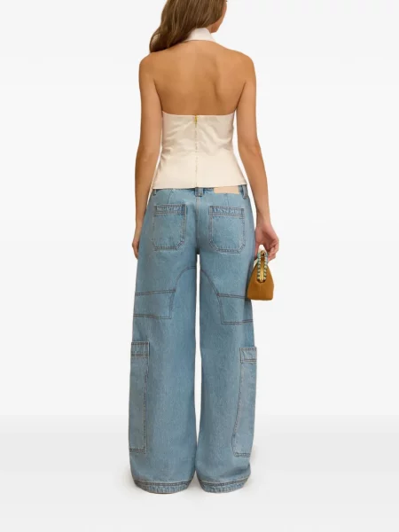 Top Cult Gaia cu gât halter
