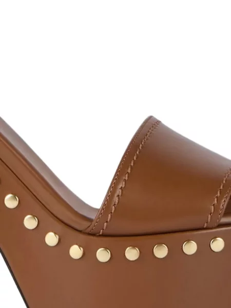 Sandale Givenchy cu tepi maro
